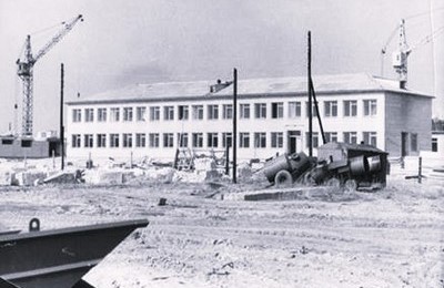 Строительство новой школы, 1976 год